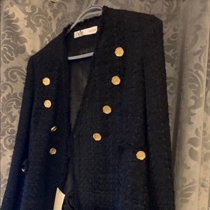 Zara / Cardigan / Black / Extra Small / Viscose